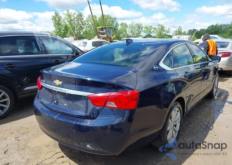 2018 Chevrolet Impala 1Lt from USA, damaged, VIN 2G1105S36J9114187